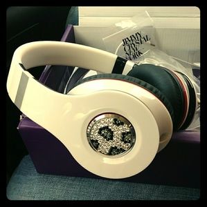 Jimmy crystal swaroski designer headphones